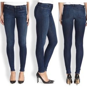 J Brand 620 Super Skinny in Fix Blue Wash stretch denim